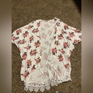 Flower kimono size L